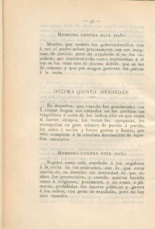 Décimo quinto desorden