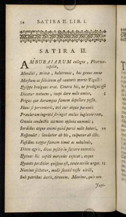 54-113, Satira II.