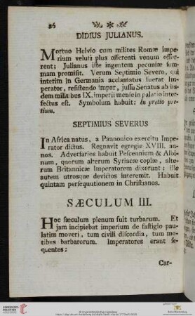 Sæculum III