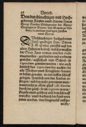 28-33, Vorrede