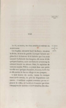 XXII (Année 1860. Août)