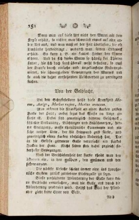 Von der Gelbsucht. - Von der englischen Krankheit.