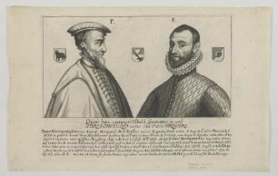 Doppelbildnis des Hieronymus Freher und des Marquard Freher