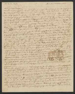 Brief an Albertine Mendelssohn-Bartholdy : 10.10.1832