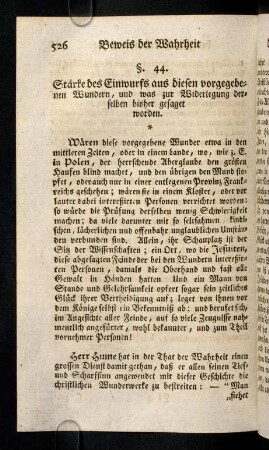 526-535, Waeren diese vorgegebene Wunder etwa in den ...