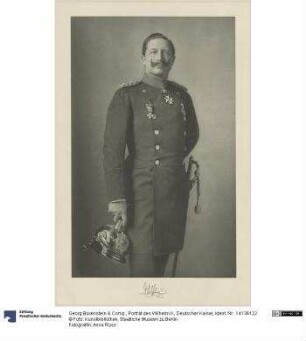 Porträt des Wilhelm II., Deutscher Kaiser