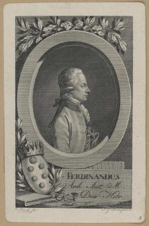 Bildnis des Ferdinand III., Großherzog von der Toskana