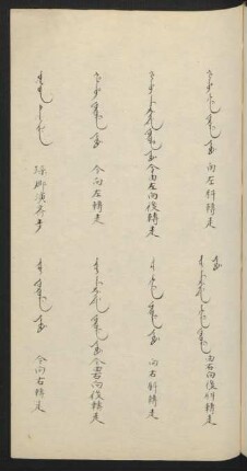 [Manchu-Chinese glossary and phrases]