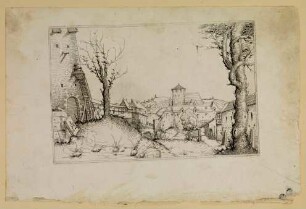 Ein Burghof