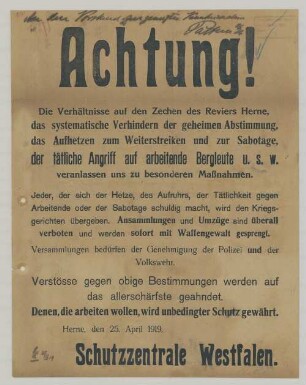 "Achtung!"