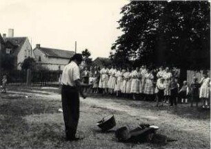 Hahnschlagen in Heinersbrück : Ort: Most / Heinersbrück. Hahnschlagen