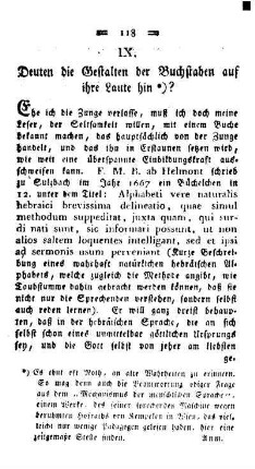 Deuten die Gestalten der Buchstaben auf ihre Laute hin?