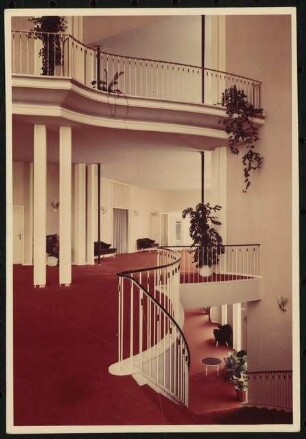 Schauspielhaus, Bochum: Foyer Hochparkett mit Rang-Balkon
