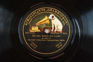 Die Uhr, Ballade / von Loewe