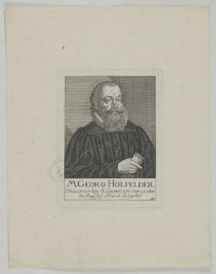 Bildnis des Georg Holfelder