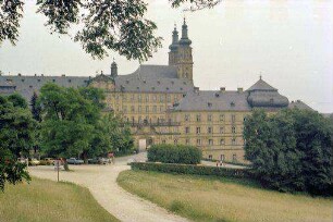 Banz: Schloss, Gesamtansicht von Westen