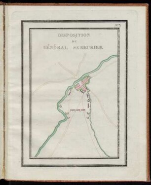№ 3. Disposition Du General Serrurier