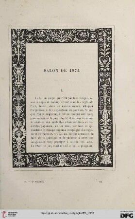 2. Pér. 9.1874: Salon de 1874, [1]