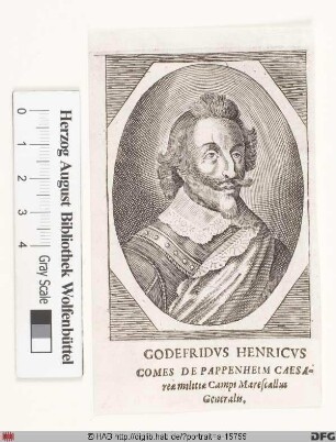 Bildnis Gottfried Heinrich von Pappenheim (1628 Graf)