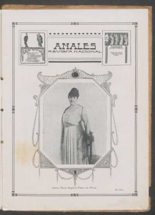 [Fotografía de] Señora María Angélica Platero de Wilson