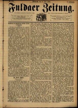 Ausgabe vom Mittwoch, den 09. Juli 1890.