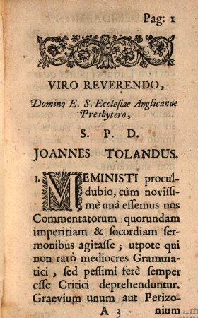 Adeisidaemon, sive T. Livius a superstitione vindicatus