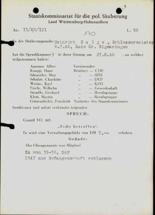Salge, Heinrich