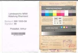 Entnazifizierung Arthur Possekel , geb. 09.07.1890 (Konstrukteur)