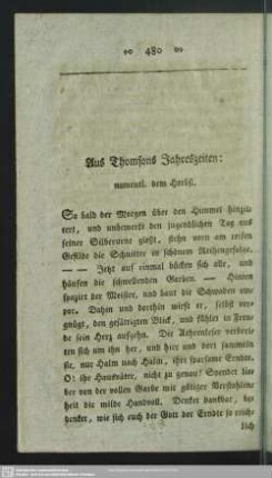 Aus Thomsons Jahreszeiten