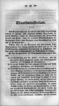 Staatsministerium