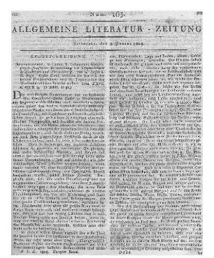 Wanderungen durch einen großen Theil des Harzes und einen Theil der Grafschaften Hohenstein und Mansfeld. Magdeburg: Creutz 1802