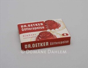 Götterspeise der Firma "Dr. Oetker"