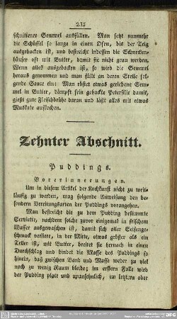 Zehnter Abschnitt