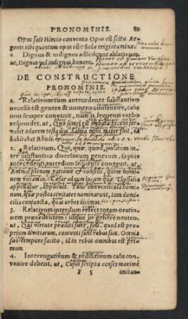 De Constructione Pronominis.