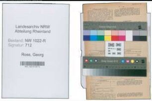 Entnazifizierung Georg Ross , geb. 00.00.0000 (Polizist)
