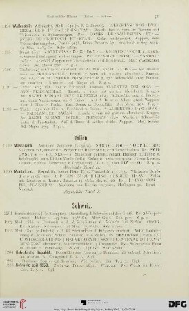 [Italien, Schweiz, Niederlande] (Nr. 1199-1248)