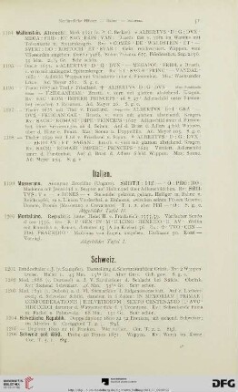[Italien, Schweiz, Niederlande] (Nr. 1199-1248)