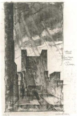 Gsaenger, Gustav; Leipzig (Sachsen); Richard-Wagner-Denkmal - Studie