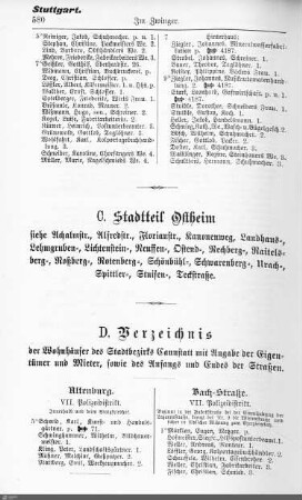 Vorstädte