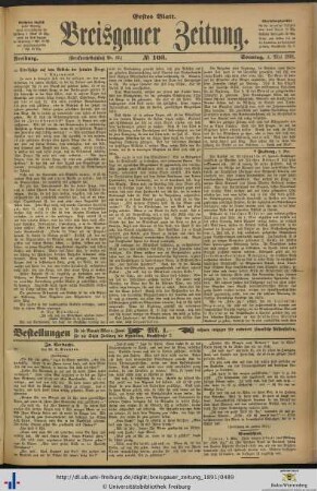03.05.1891 (Erstes Blatt)