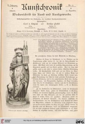 Heft 11 (23. Dezember 1886)