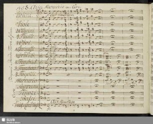 Aria con Coro: Senti che ognun ti chiama