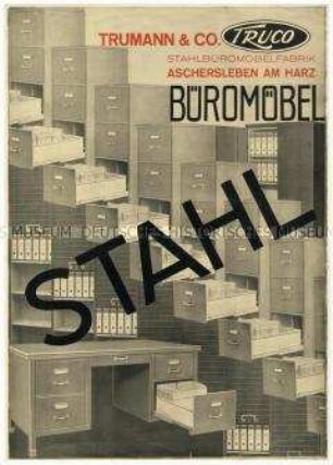 Angebotsliste über Büromöbel
