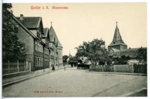Goslar. Mauerstraße
