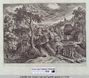 Abrahams Fürbitte für Sodom (Genesis 18).