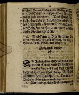 Gebrauch dieser Lehr