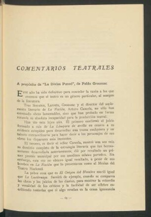 A propósito de "La Divisa Punzó", de Pablo Groussac