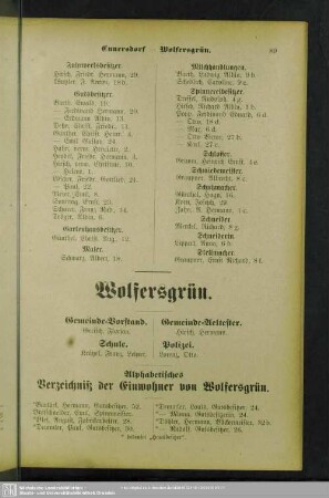 Wolfersgrün