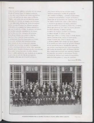 [Fotografía de] Banquete ofrecido por la colonia italiana al Excmo. Señor Tomás Carletti