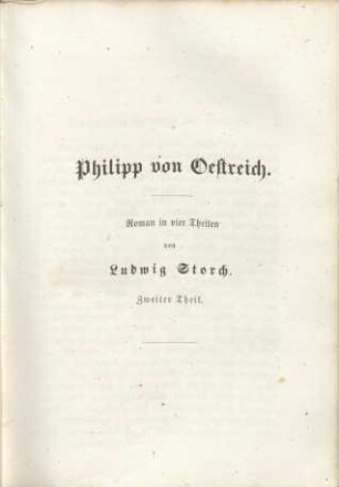 Philipp von Oestreich.